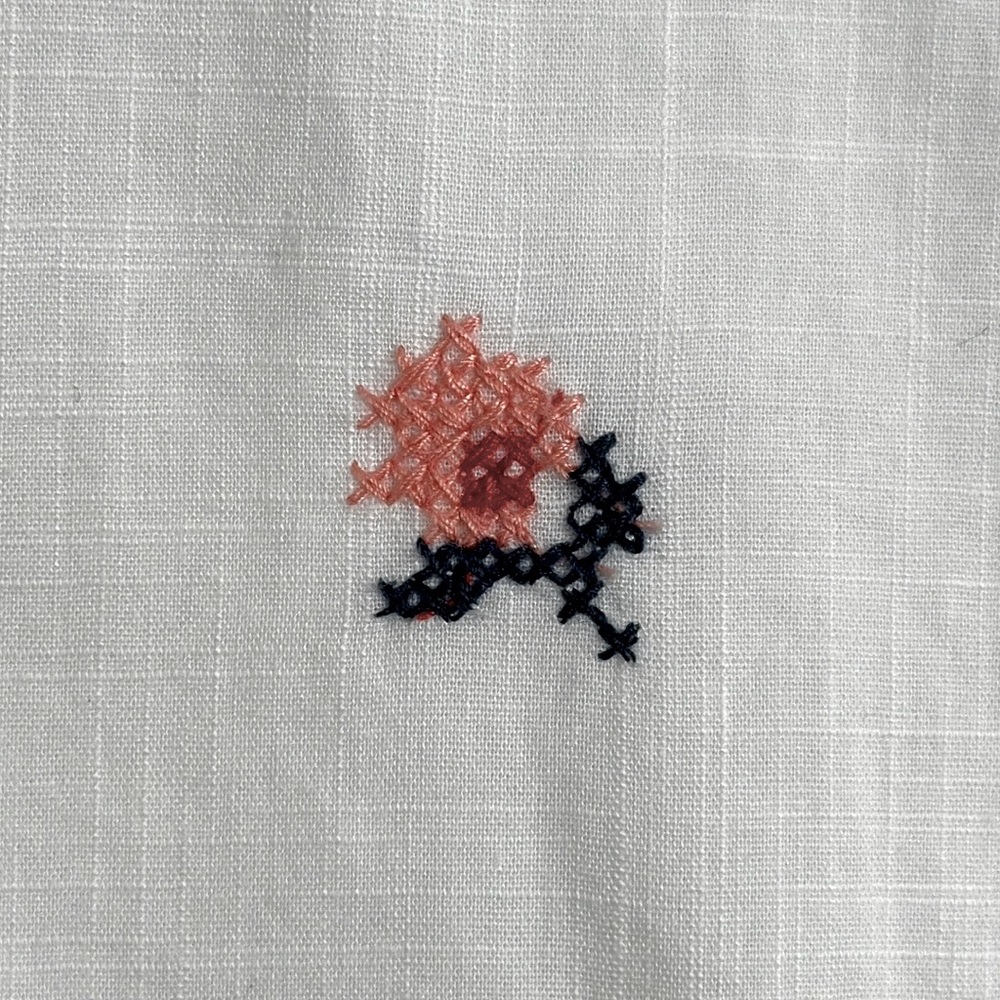 Madewell Pocket Shirt in Cross-Stitch Floral - Picture 7 of 8